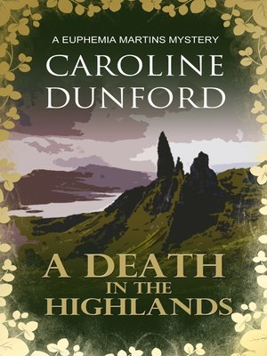 cover image of A Death in the Highlands (Euphemia Martins Mystery 2)